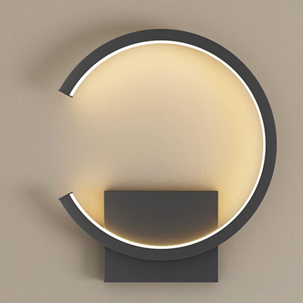 Arandela Interna Circular Nórdica para Quarto e Sala