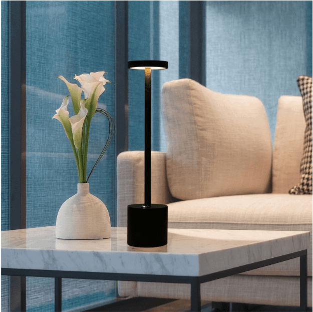 Abajur Luminária de Mesa Recarregável Sem fio Decorativo