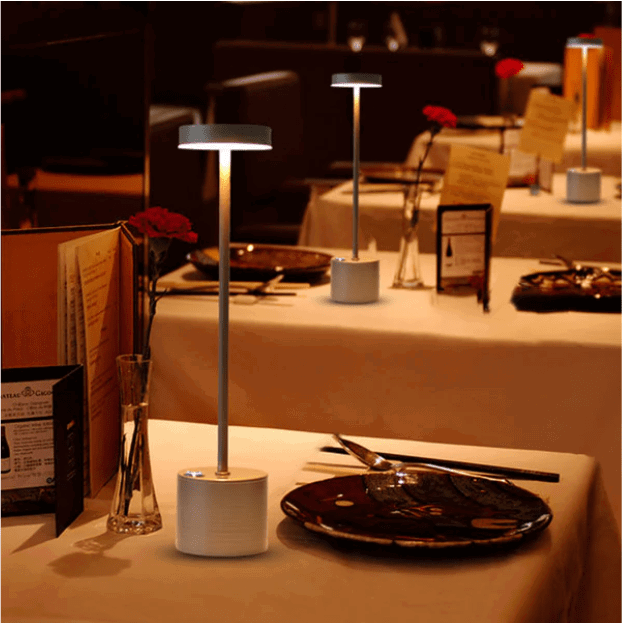 Abajur Luminária de Mesa Recarregável Sem fio Decorativo