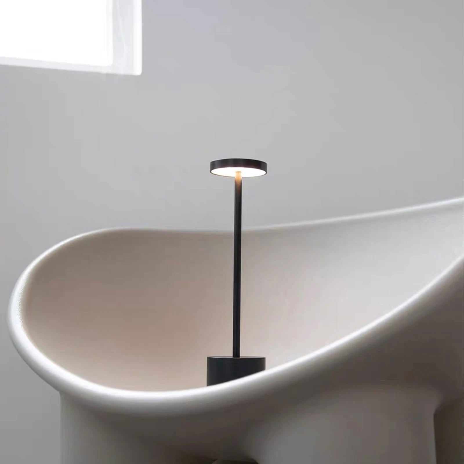 Abajur Luminária de Mesa Recarregável Sem fio Decorativo