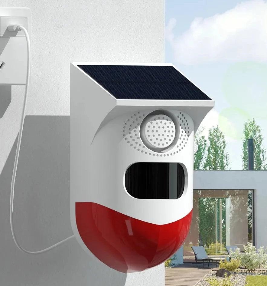 Alarme Solar Inteligente WiFi Tuya