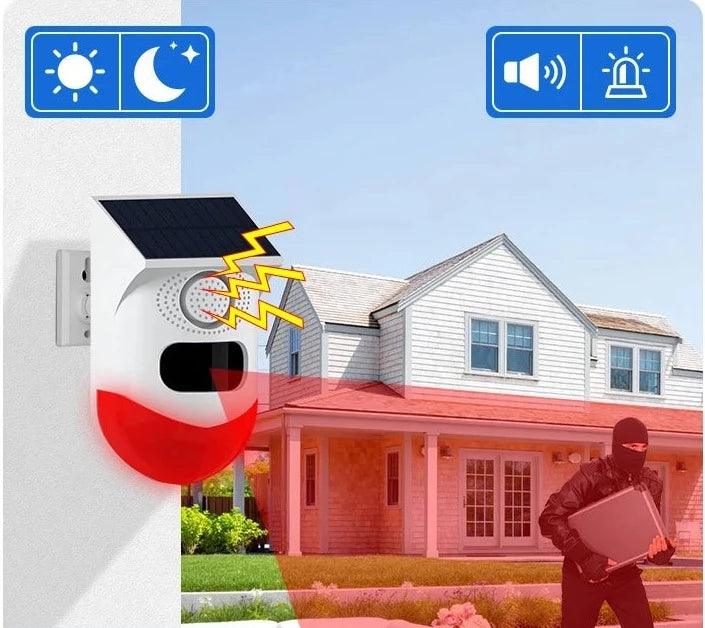 Alarme Solar Inteligente WiFi Tuya