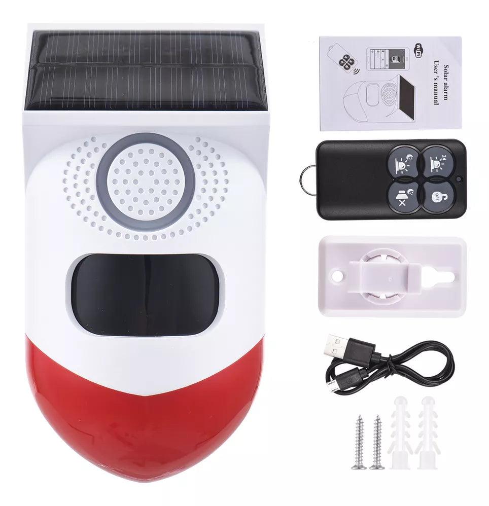 Alarme Solar Inteligente WiFi Tuya