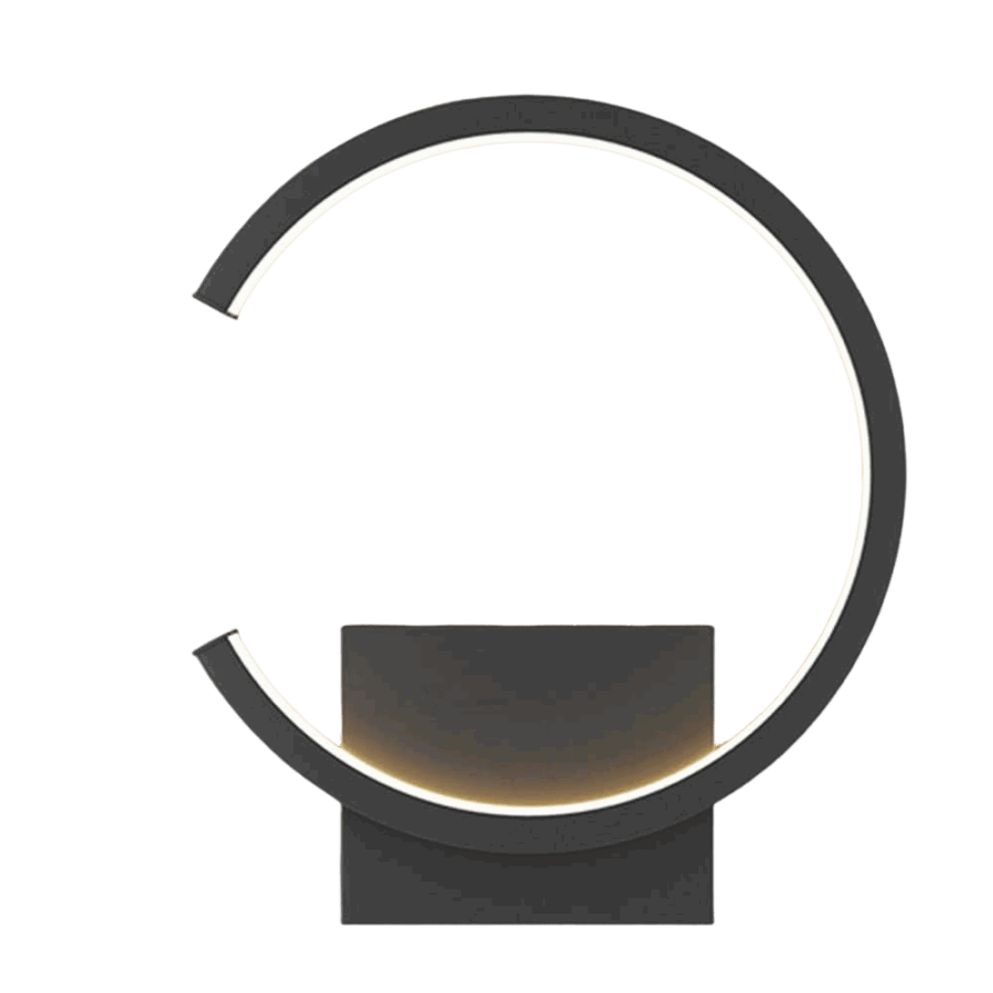 Arandela Interna Circular Nórdica para Quarto e Sala