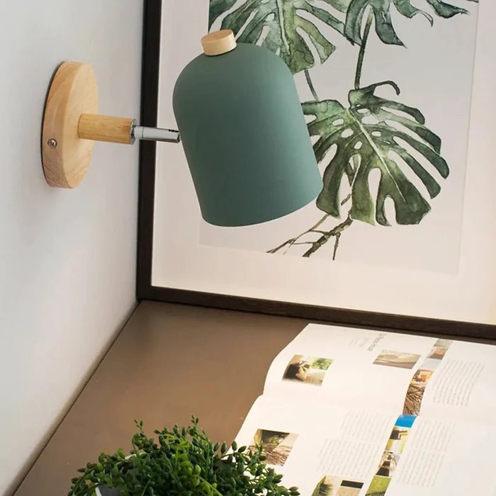 Arandela de Parede Interna Wooden