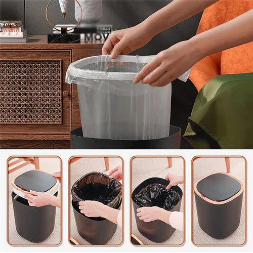 Lixeira Para Banheiro Com Sensor de Movimento 12 Litros - Wastebin