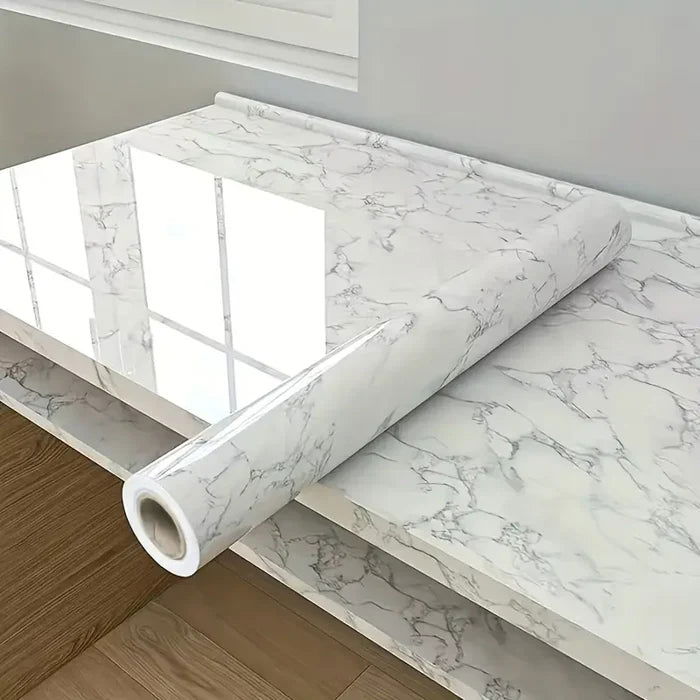 Papel de Parede Autoadesivo Autoadesivo Impermeável em Mármore