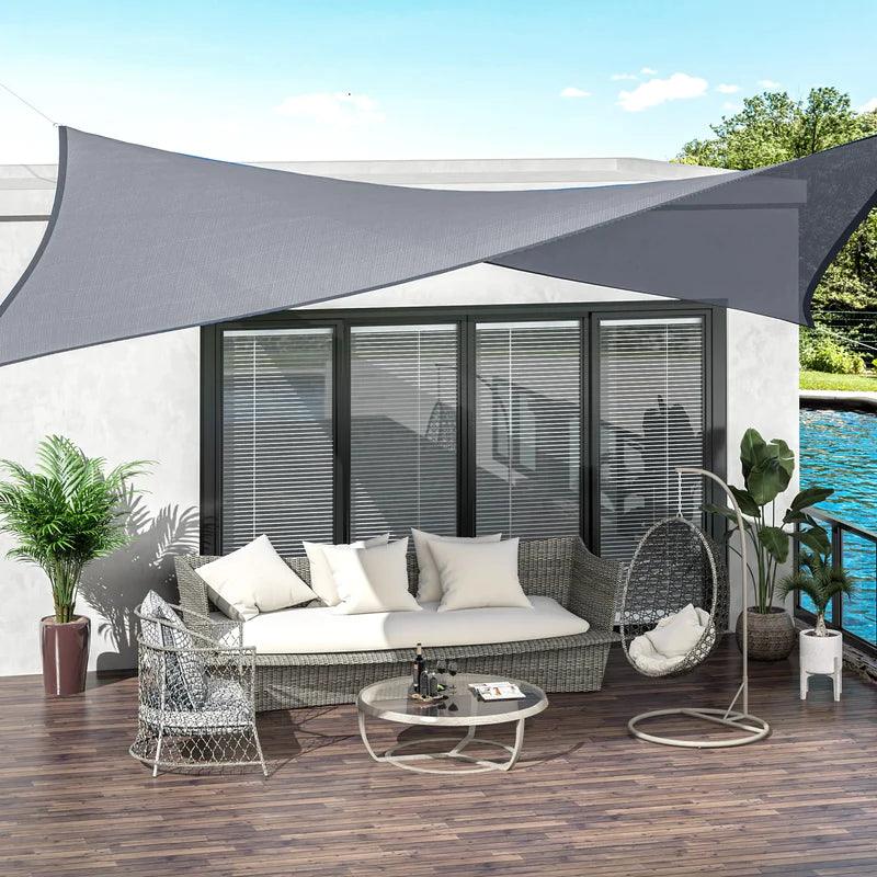 Toldo Portátil Impermeável com Proteção UV + Cordas (Brinde)