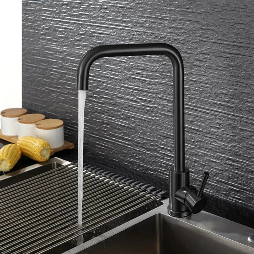 Torneira para Cozinha Gourmet Aço Misturador Monocomando