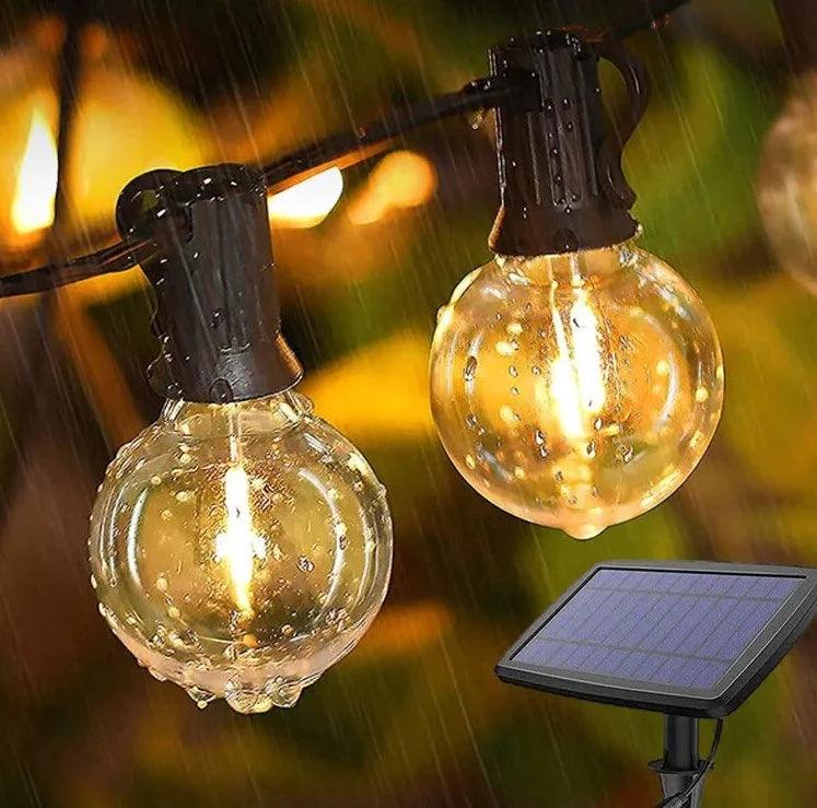 Kit Lâmpadas Solar Jardim Impermeável