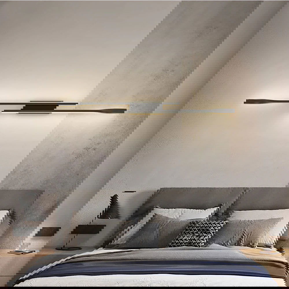 Luminária de Parede Longa Luxo Moderna