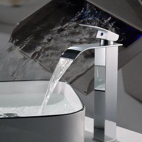 Torneira de Bancada para Banheiro e Lavabo Bica Alta Cascata