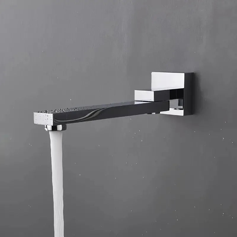 Torneira de Parede, para Banheiro de Embutir Retrátil Articulada