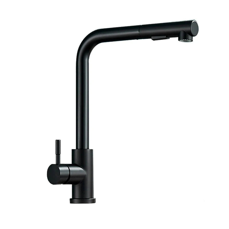 Torneira para Cozinha Gourmet Aço Misturador Monocomando Extensível